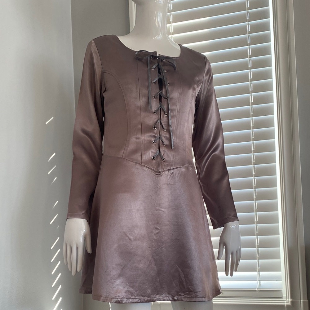 Vintage Pierre Balmain corset style dress
